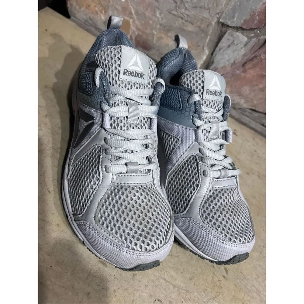Reebok FoamFusion TR 2.0 Women's Gray Running Shoes Sneakers Gym Training